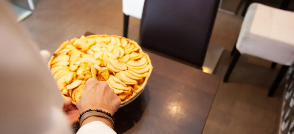 Tarte aux pommes "maison"